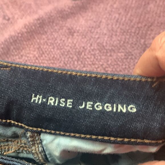 💥3/20💥 American Eagle High Rise Jegging Jeans Sz 2 - Picture 5 of 12